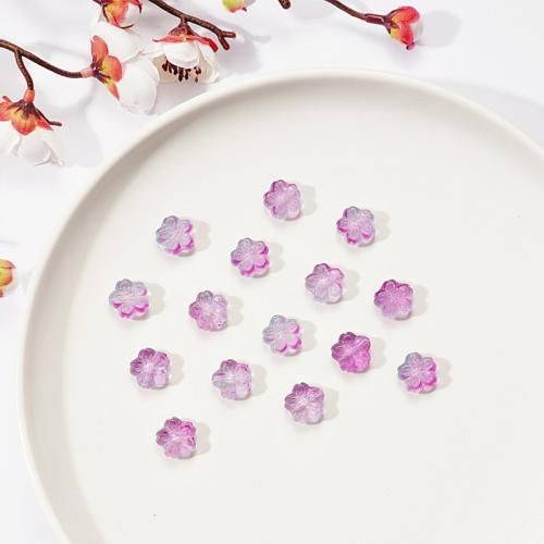 Perles murano faites à la main , chalumeau, fleur, DIY, plus de couleurs à choisir, 14mm, Vendu par PC