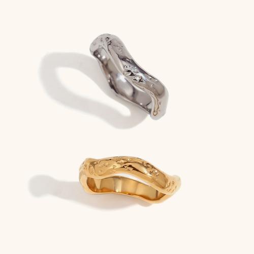 Палец кольцо из нержавеющей стали, Нержавеющая сталь 316, ювелирные изделия моды & разный размер для выбора & Женский, Много цветов для выбора, продается PC