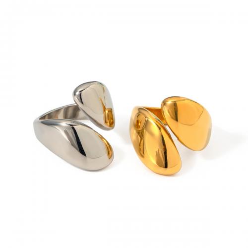 Prst prsten z nerezové oceli, 304 Stainless Steel, á, módní šperky & pro ženy, více barev na výběr, nikl, olovo a kadmium zdarma, Inner diameter :1.76cm, width :2.14cm., Prodáno By PC