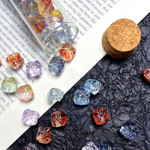 Perles murano faites à la main , chalumeau, lion, vernis au four, DIY, plus de couleurs à choisir, 11.50x12mm, Vendu par PC