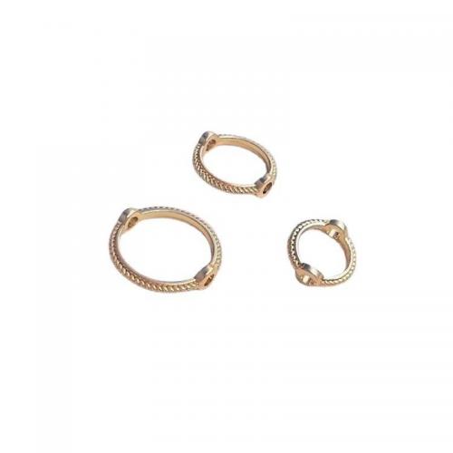 Brass Jewelry Beads Donut plated Sold By PC