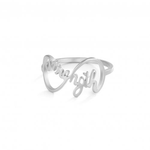 Titantium Steel finger ring, Titan Stål, mode smycken & Unisex & olika storlek för val, fler färger för val, 9.70mm, Säljs av PC