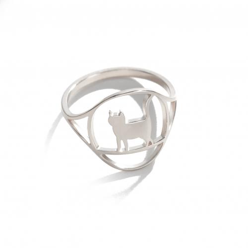 Titantium Steel finger ring, Titan Stål, mode smycken & Unisex & olika storlek för val & ihålig, fler färger för val, 15.10mm, Säljs av PC