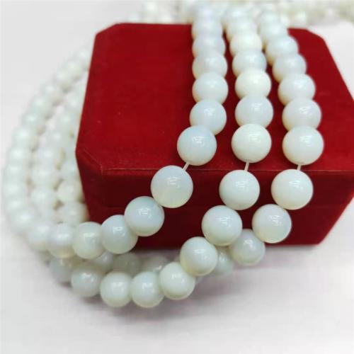 Perles bijoux en pierres gemmes, Opale, Rond, poli, DIY & normes différentes pour le choix, plus de couleurs à choisir, Vendu par Environ 38 cm brin