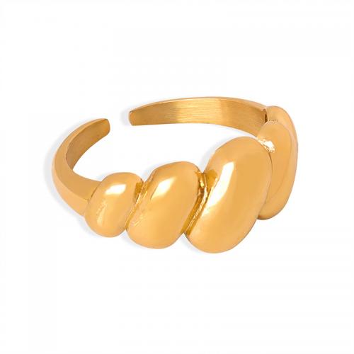 Titan Edelstahl Ringe, Titanstahl, Modeschmuck & für Frau, keine, inner diameter 17mm,width 10mm, verkauft von PC