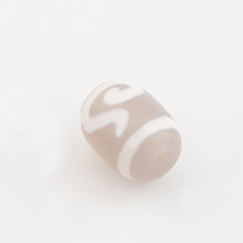 Perles agate dzi tibétaine naturelle, agate Tibétaine, DIY, 14x10.50mm, Trou:Environ 2mm, Vendu par PC