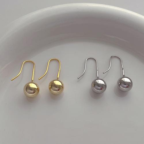 Brass Stud Earring, plated, fashion jewelry, more colors for choice, nickel, lead & cadmium free, 25x9mm, Sold By Pair