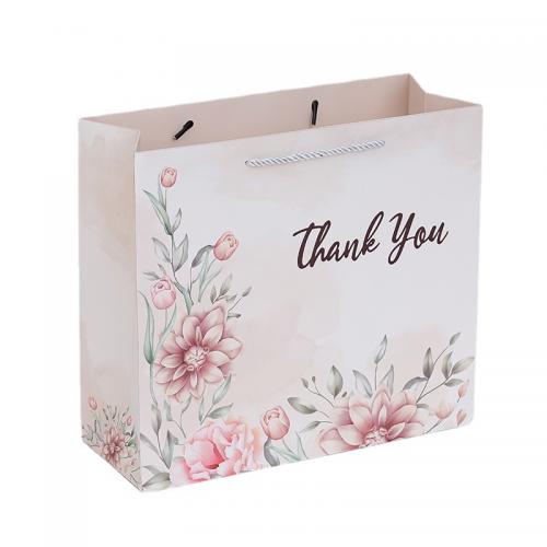 Gift Wrap Bags Paper light pink Sold By Lot