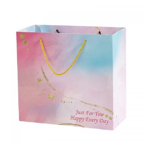 Fashion Gift Bag, Papier, verschillende grootte voor keus, meer kleuren voor de keuze, 10pC's/Lot, Verkocht door Lot