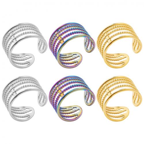 Edelstahl Ringe, 304 Edelstahl, Modeschmuck & unisex & hohl, keine, 11mm, Größe:8, verkauft von PC