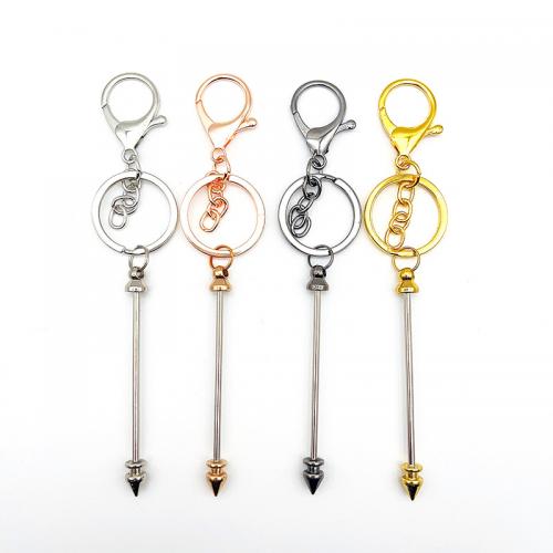 Tibetan Style Key Clasp, more colors for choice, nickel, lead & cadmium free, 80mm, Sold By Set