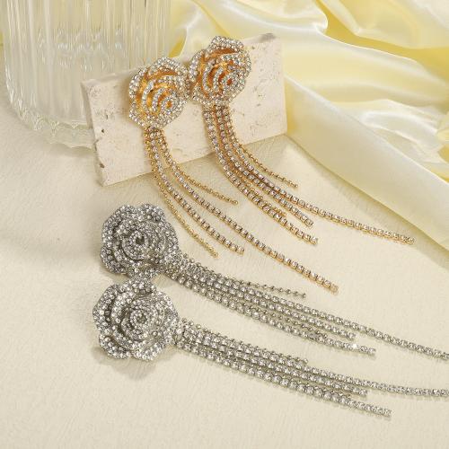 Zinc Alloy Jewelry Sets & for woman & with rhinestone nickel lead & cadmium free Sold By PC