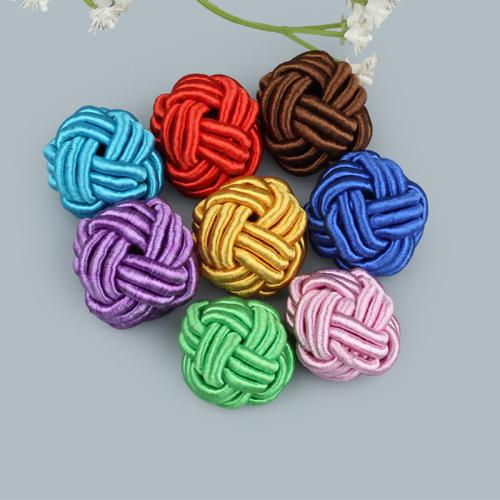 Jewelry Accessories Polyester Chinese Knot DIY 25mm Sold By PC