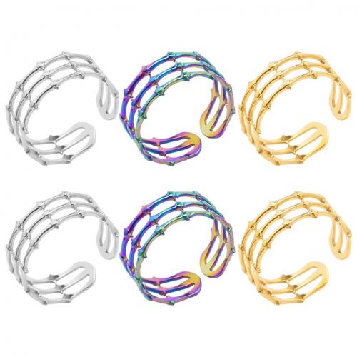 ステンレス鋼の指環, 304ステンレススチール, ファッションジュエリー & ユニセックス & くり抜き, 無色, 9mm, サイズ:8, 売り手 パソコン