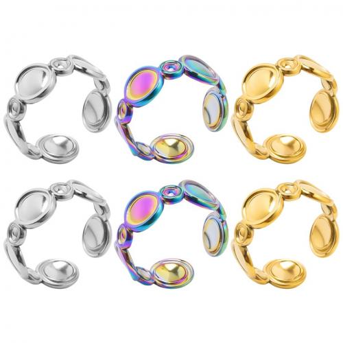 ステンレス鋼の指環, 304ステンレススチール, 楕円, ファッションジュエリー & ユニセックス, 無色, 9mm, サイズ:8, 売り手 パソコン