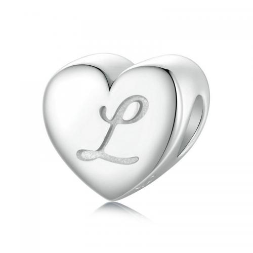 925 Sterling Silver Beads Heart platinum plated DIY nickel lead & cadmium free Approx 2mm Sold By PC