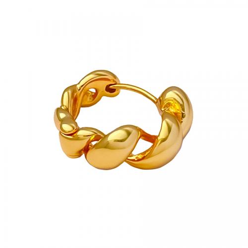 Messing Leverback Ohrring, 18K vergoldet, Modeschmuck & für Frau, frei von Nickel, Blei & Kadmium, 15x19mm, verkauft von Paar