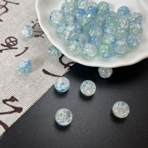 Perles murano faites à la main , chalumeau, Rond, DIY, plus de couleurs à choisir, 10mm, 80PC/brin, Vendu par brin