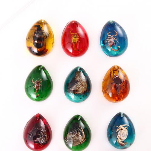Resin Pendant, different styles for choice, 57x43x23mm, Sold By PC