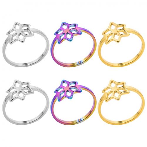 Stainless Steel Finger Ring, 304 Stainless Steel, Vacuum Ion Plating, fashion jewelry & Unisex & hollow, more colors for choice, 12mm, US Ring Size:8, Sold By PC