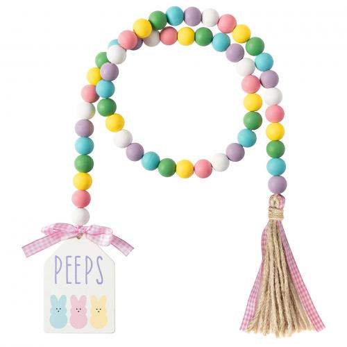 Easter decoration Wood with Linen multifunctional multi-colored Sold By PC