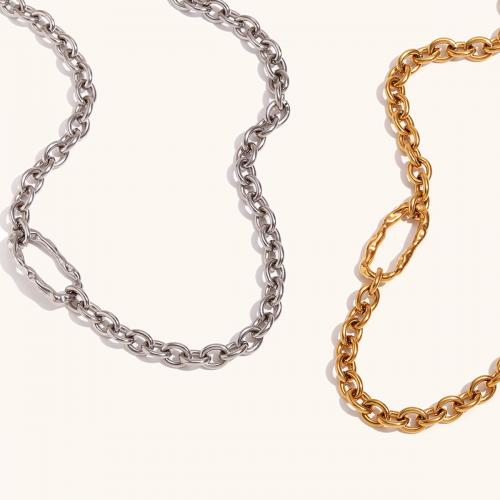 Stainless Steel smycken halsband, 316L rostfritt stål, för kvinna, fler färger för val, Säljs av PC
