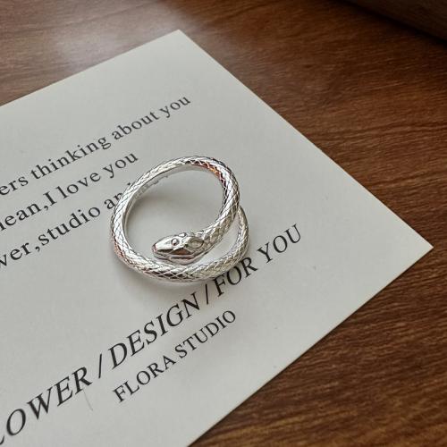 Cеребряное кольцо, 925 пробы, полированный, Регулируемый & ювелирные изделия моды & Женский, не содержит никель, свинец, размер:12, продается PC