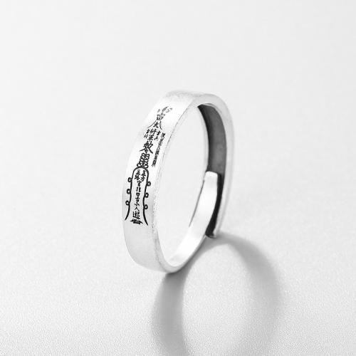 Ezüst ékszer Finger Ring, 925 ezüst, divat ékszerek & egynemű & különböző modellek a választás, nikkel, ólom és kadmium mentes, 4.20mm, Által értékesített PC