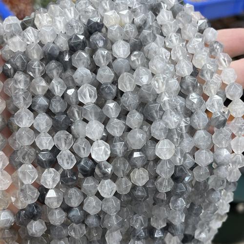 Perles bijoux en pierres gemmes, Pierre naturelle, DIY, couleurs mélangées, 8mm, Vendu par Environ 38 cm brin