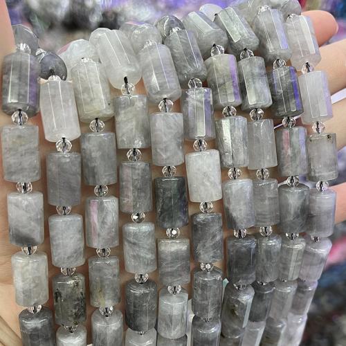 Gemstone Jewelry Beads Natural Stone Column DIY mixed colors Sold Per Approx 38 cm Strand