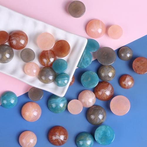 Mobile Phone DIY Decoration Resin Round polished Approx Sold By Bag