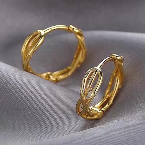 925 Sterling Silver Hoop Earrings plated fashion jewelry & for woman nickel lead & cadmium free Sold By Pair