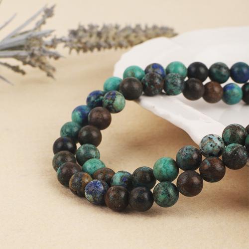 Lapis Lazuli Beads, Lapis Lazuli Phenix, Ronde, DIY & verschillende grootte voor keus, gemengde kleuren, Verkocht door Strand