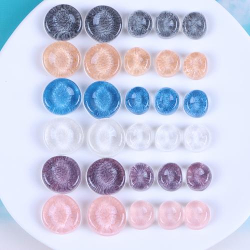 Mobile Phone DIY Decoration, Plastic, different size for choice & epoxy gel, more colors for choice, Hole:Approx 2mm, Approx 10PCs/Bag, Sold By Bag