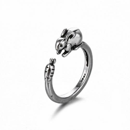 Tibetan Style Finger Ring, plated, fashion jewelry & Unisex, original color, nickel, lead & cadmium free, 26x21mm, Sold By PC