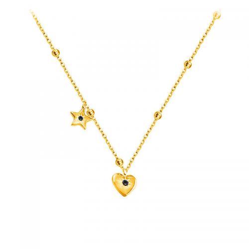 Argent sterling 925 collier, avec 2inch chaînes de rallonge, coeur, Placage, pour femme & avec strass, plus de couleurs à choisir, Longueur:Environ 15.4 pouce, Vendu par PC