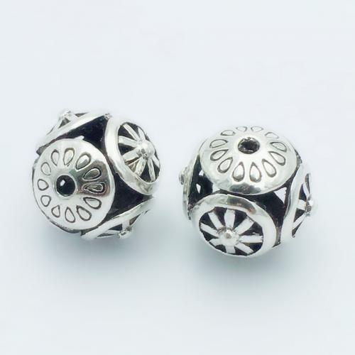 Zinc Alloy Spacer Beads antique silver color plated DIY nickel lead & cadmium free 14mm Approx 2mm Sold By PC