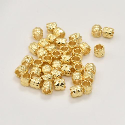 Brass Spacer Beads, plated, DIY, more colors for choice, nickel, lead & cadmium free, 5x5mm, Hole:Approx 3.2mm, Sold By PC