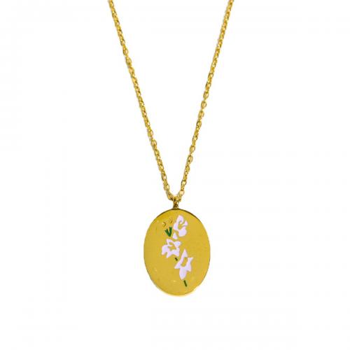 Pullover Kette Halskette, Titanstahl, mit Verlängerungskettchen von 5CM, goldfarben plattiert, verschiedene Muster für Wahl & für Frau, keine, 12x16x10mm, Länge 45 cm, verkauft von PC