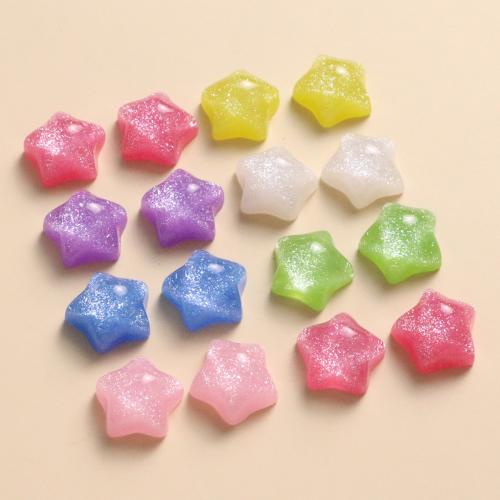 Mobile Phone DIY Decoration Resin Star epoxy gel 16mm Approx 3mm Approx Sold By Bag
