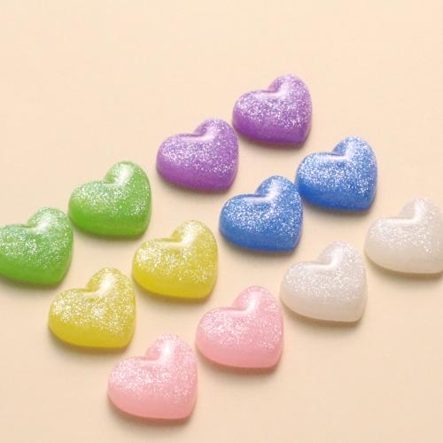 Mobile Phone DIY Decoration Resin Heart epoxy gel Approx 3mm Approx Sold By Bag