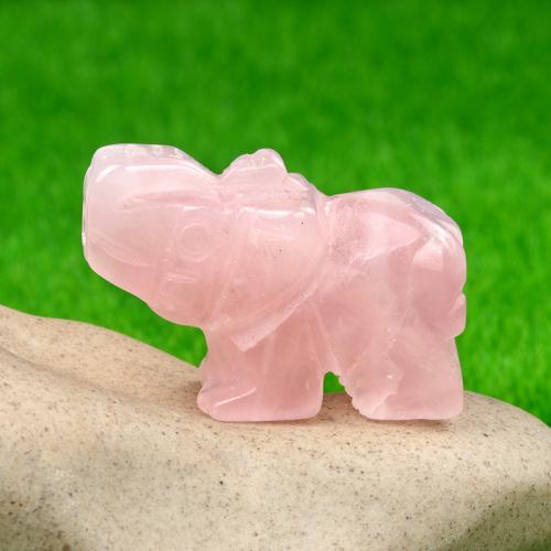 Fashion Decoration Natural Stone Elephant Sold By PC