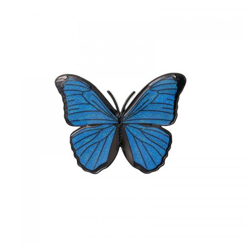 Zinc Alloy Brooches Butterfly fashion jewelry & for woman & enamel nickel lead & cadmium free Sold By PC