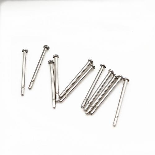Stainless Steel Earring Stud Component 316L Stainless Steel DIY & machine polishing original color Sold By PC