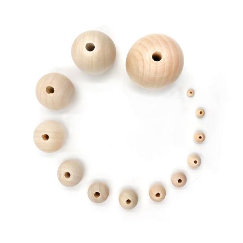 Wood Beads, Schima Superba, Round, DIY & different size for choice, Approx 100PCs/Bag, Sold By Bag