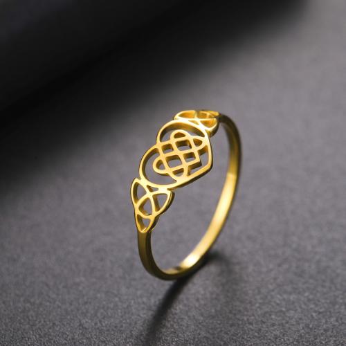 Edelstahl Ringe, 304 Edelstahl, Herz, plattiert, verschiedene Größen vorhanden & für Frau & hohl, keine, verkauft von PC