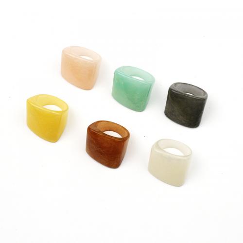 Akryl fingerring, mode smycken & Unisex, fler färger för val, nickel, bly och kadmium gratis, Diameter: 1.8cm, Säljs av PC