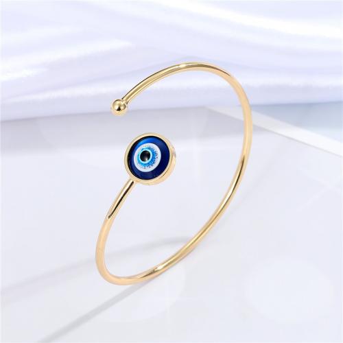 Evil Eye Jewelry Bracelet, Tibetan Style, plated, fashion jewelry & for woman & enamel, more colors for choice, nickel, lead & cadmium free, Sold By PC