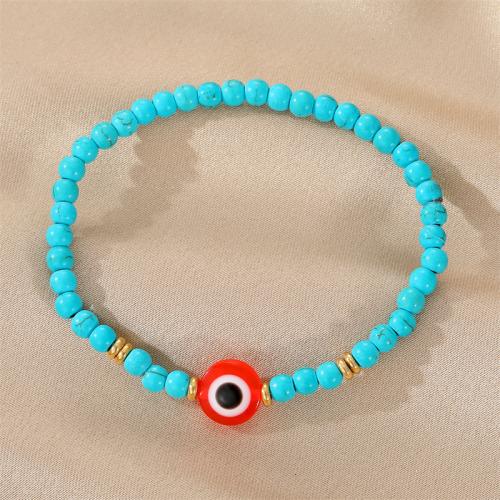 Evil Eye Jewelry Bracelet, Resin, fashion jewelry & for woman, more colors for choice, Sold By PC