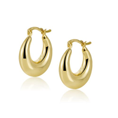 Brass Lever Back Earring, Moon, plated, fashion jewelry & for woman, more colors for choice, 20mm, Sold By Pair